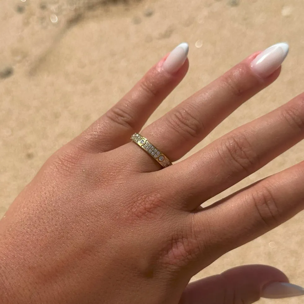 Arena Ring | 18K vergoldet