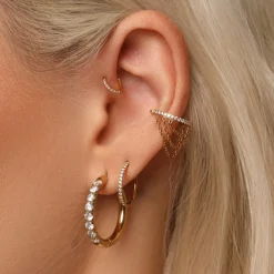 Big Klara Ohrringe | 18K vergoldet