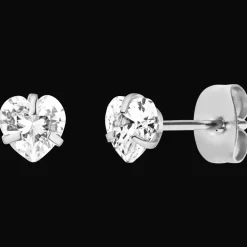 Bright Heart Ohrstecker | 18K vergoldet