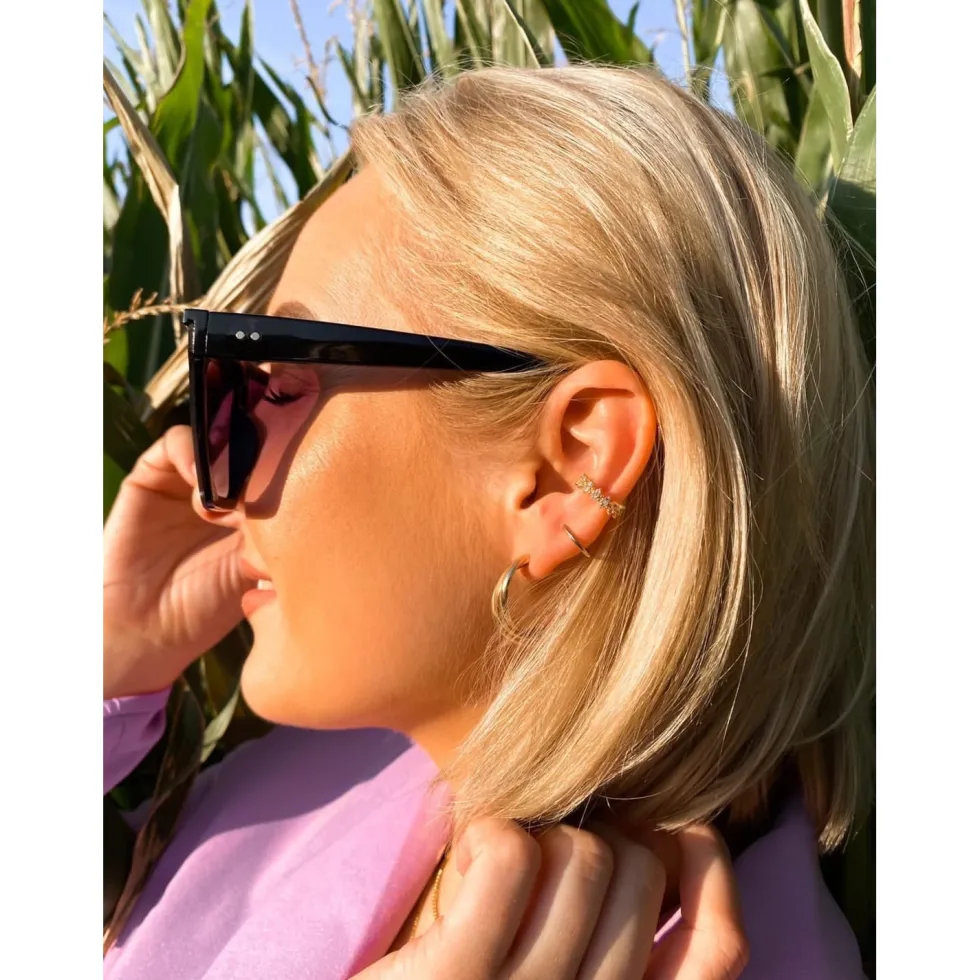 Brili Ear Cuff | 18K vergoldet