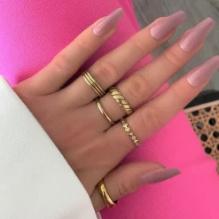 Cavo Ring | 18K vergoldet