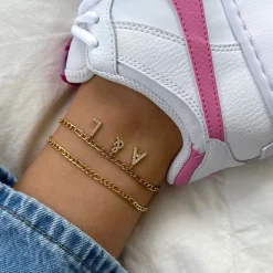Classic Fußkette | 18K vergoldet
