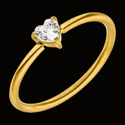 Cute Heart Ring | 18K vergoldet