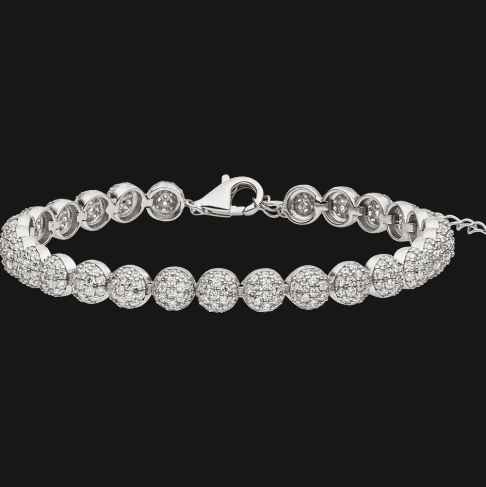 Diamond Glow Armband | 925 Echtsilber