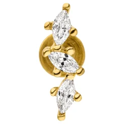 Diamond Leaves Piercing | Titan