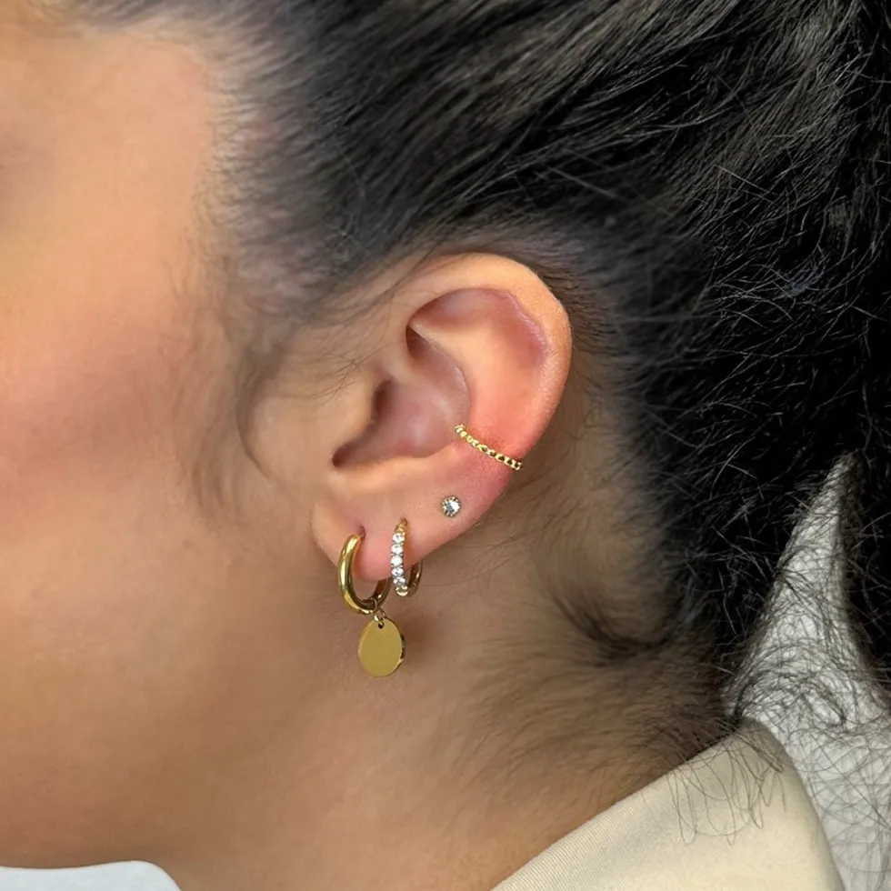 Dotty Ear Cuff | 925 Echtsilber