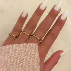 Element Ring | 18K vergoldet