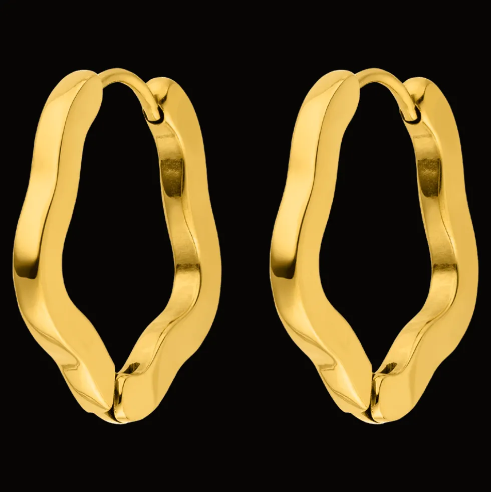 Fancy Flower Ohrringe | 18K vergoldet
