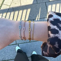 Five Prestige Armband | 18K vergoldet