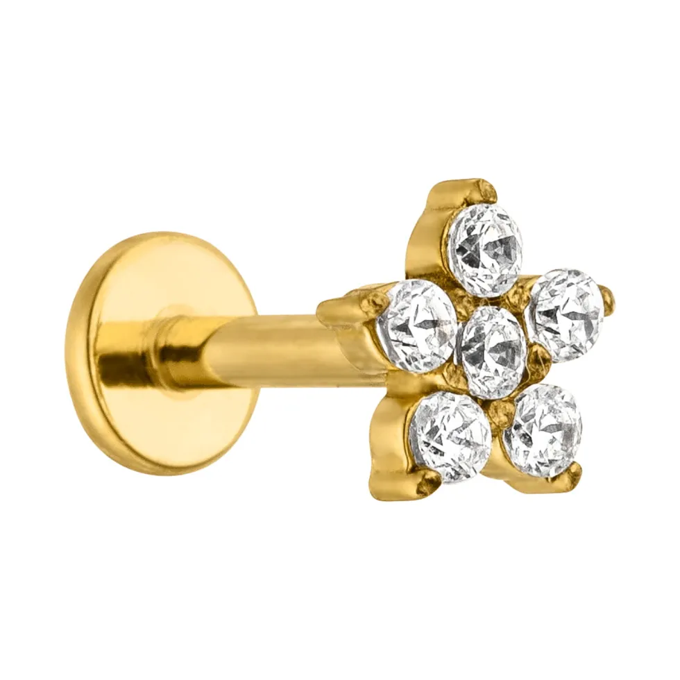 Flower Piercing | Chirurgenstahl