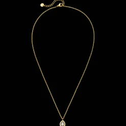 Glamour Drop Halskette | 18K vergoldet