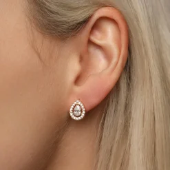 Glamour Drop Ohrstecker | 18K vergoldet