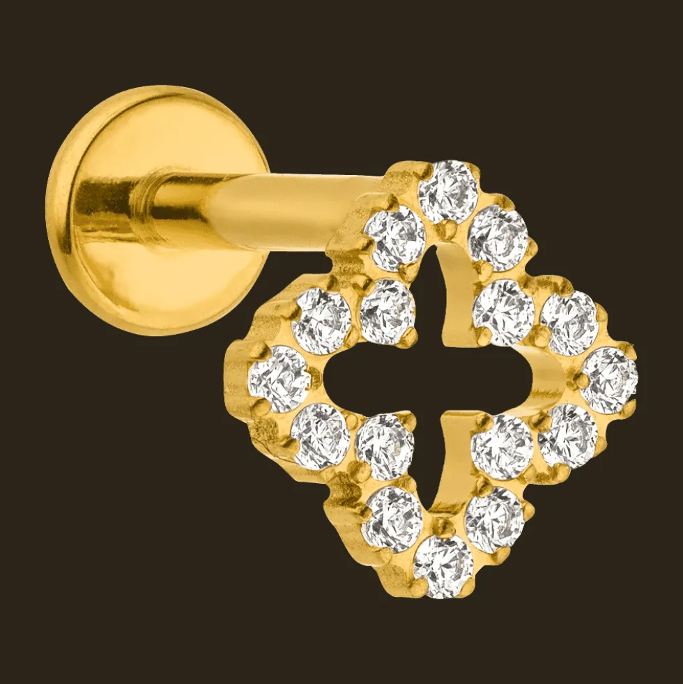 Glim Clover Piercing | Titan