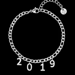 Jahreszahl Armband | 18K vergoldet