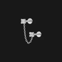 Kette für Piercings & Ohrringe