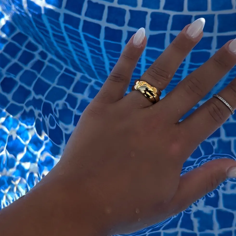 Kyla Ring | 18K vergoldet