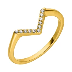 Larissa 2er Ring | 18K vergoldet