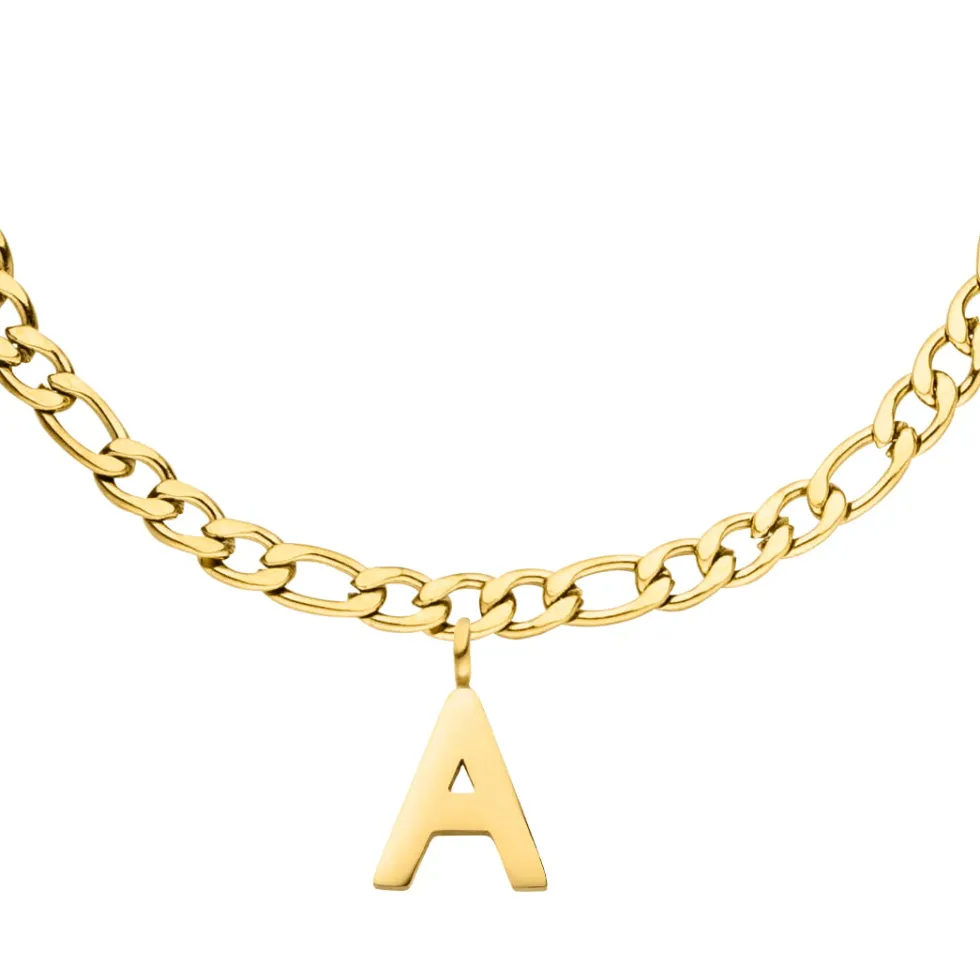 Letter Armband | 18K vergoldet