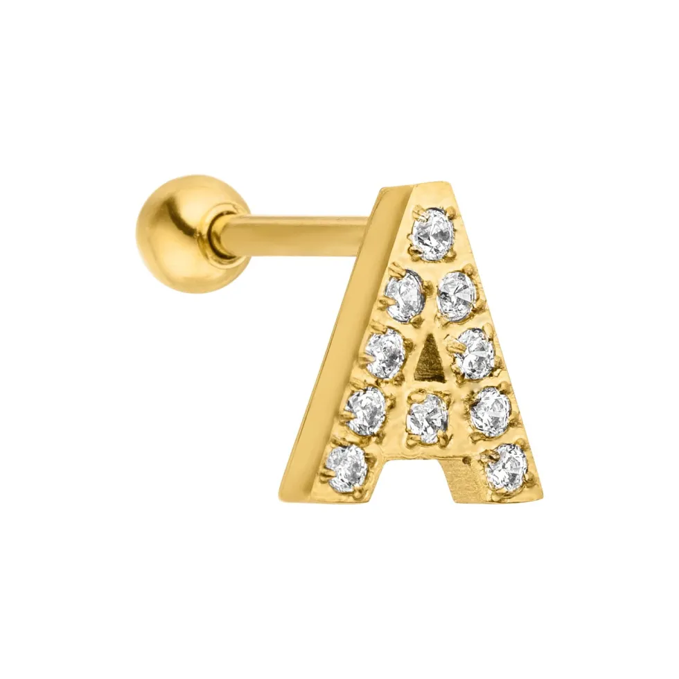 Letter Piercing | Chirurgenstahl