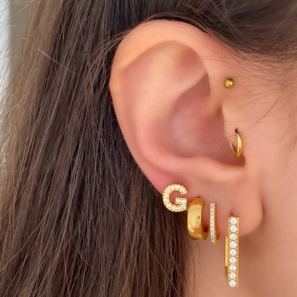 Letter Piercing | Chirurgenstahl