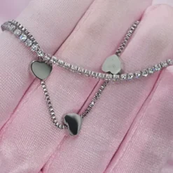 Lovely Tennis Armband | 18K vergoldet