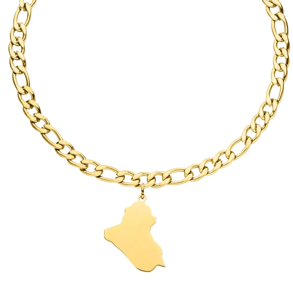 Nations Armband | 18K vergoldet