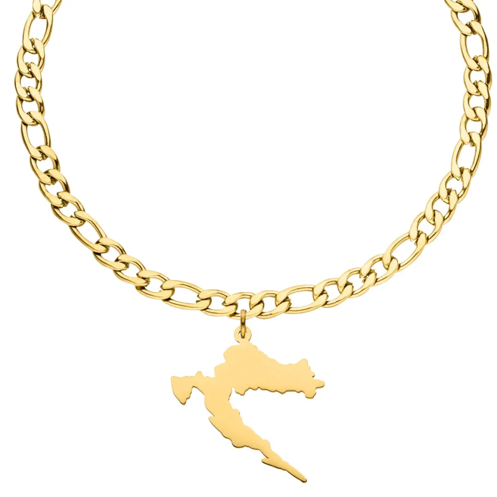 Nations Armband | 18K vergoldet