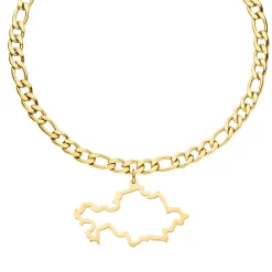 Nations Armband | 18K vergoldet