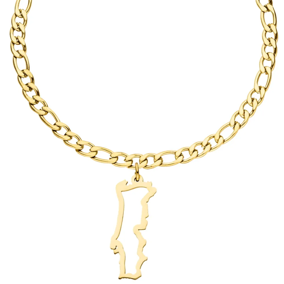Nations Armband | 18K vergoldet