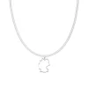 Nations Kette | Edelstahl Silber | Snake Skin