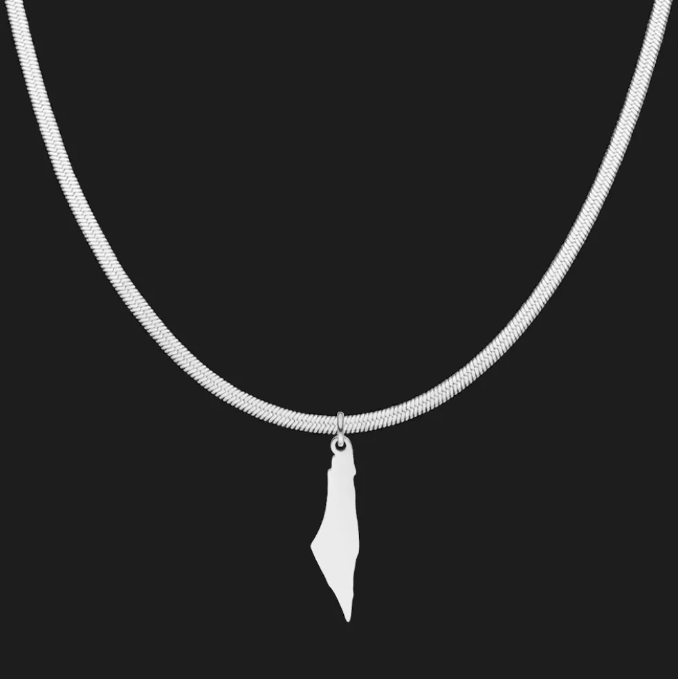 Nations Kette | Edelstahl Silber | Snake Skin