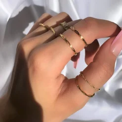 Nivia Ring | 18K vergoldet