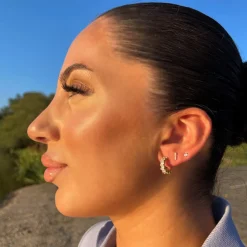Noemi Ohrstecker | 18K vergoldet