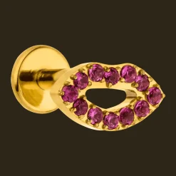 Pink Lips Piercing | Titan