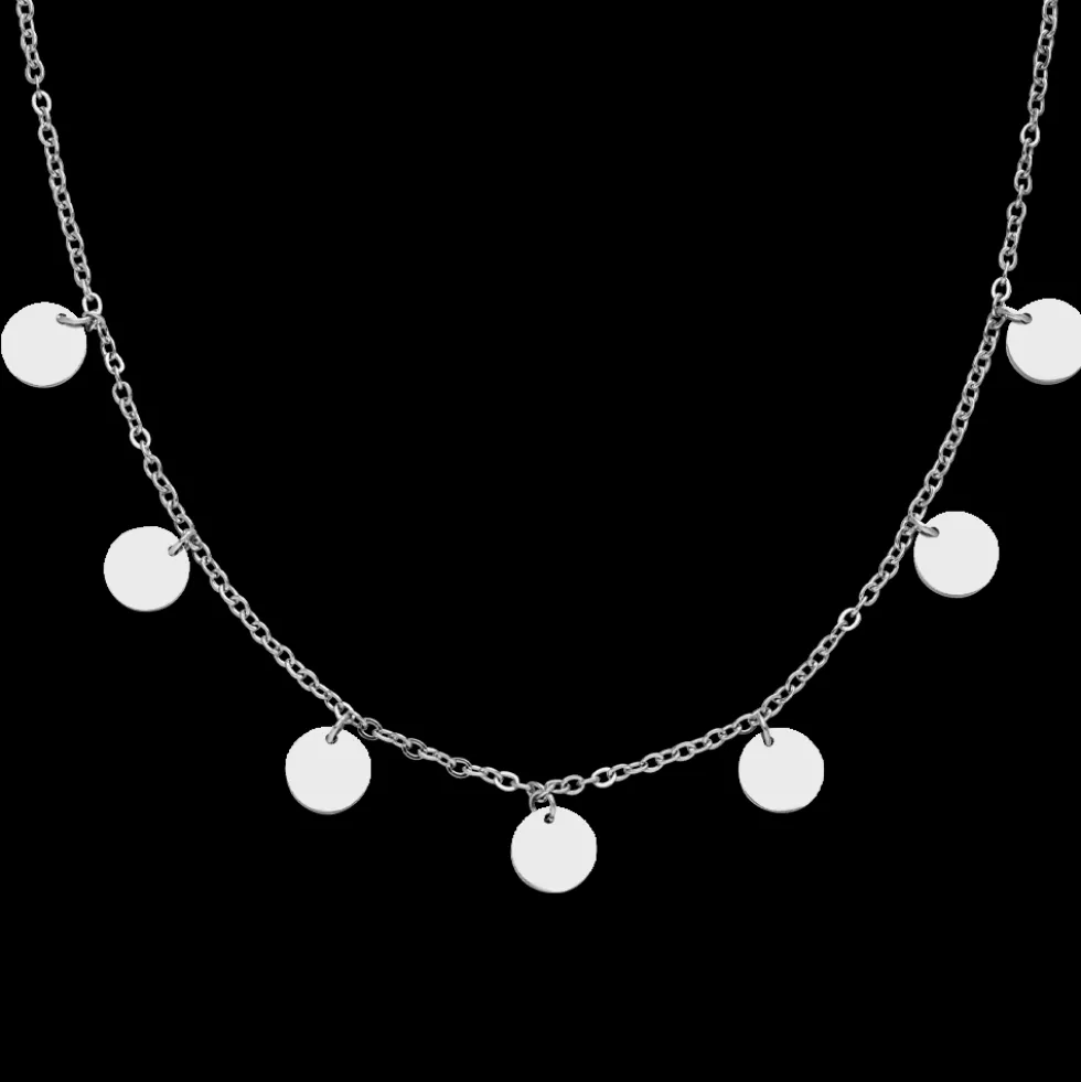 Plate Halskette | 18K vergoldet