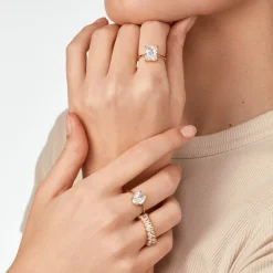 Radiant Ring | 18K vergoldet