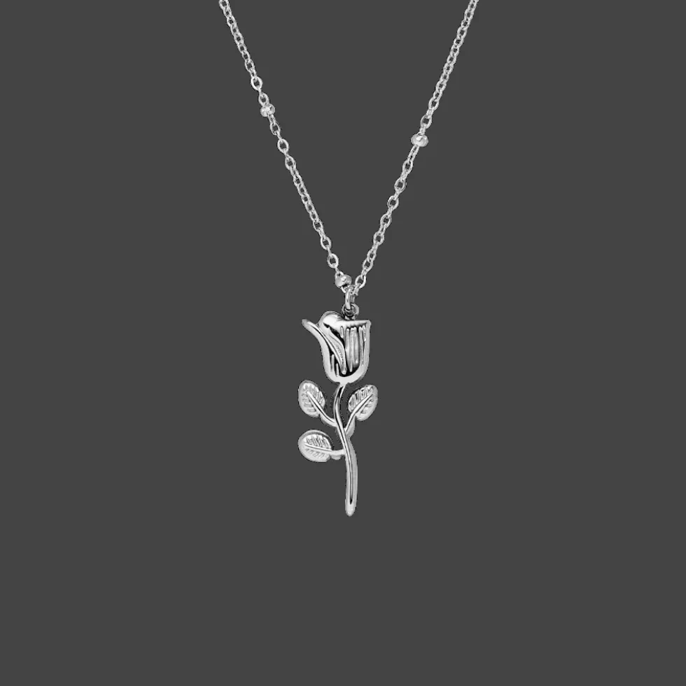 Rosen Kette | 18K vergoldet