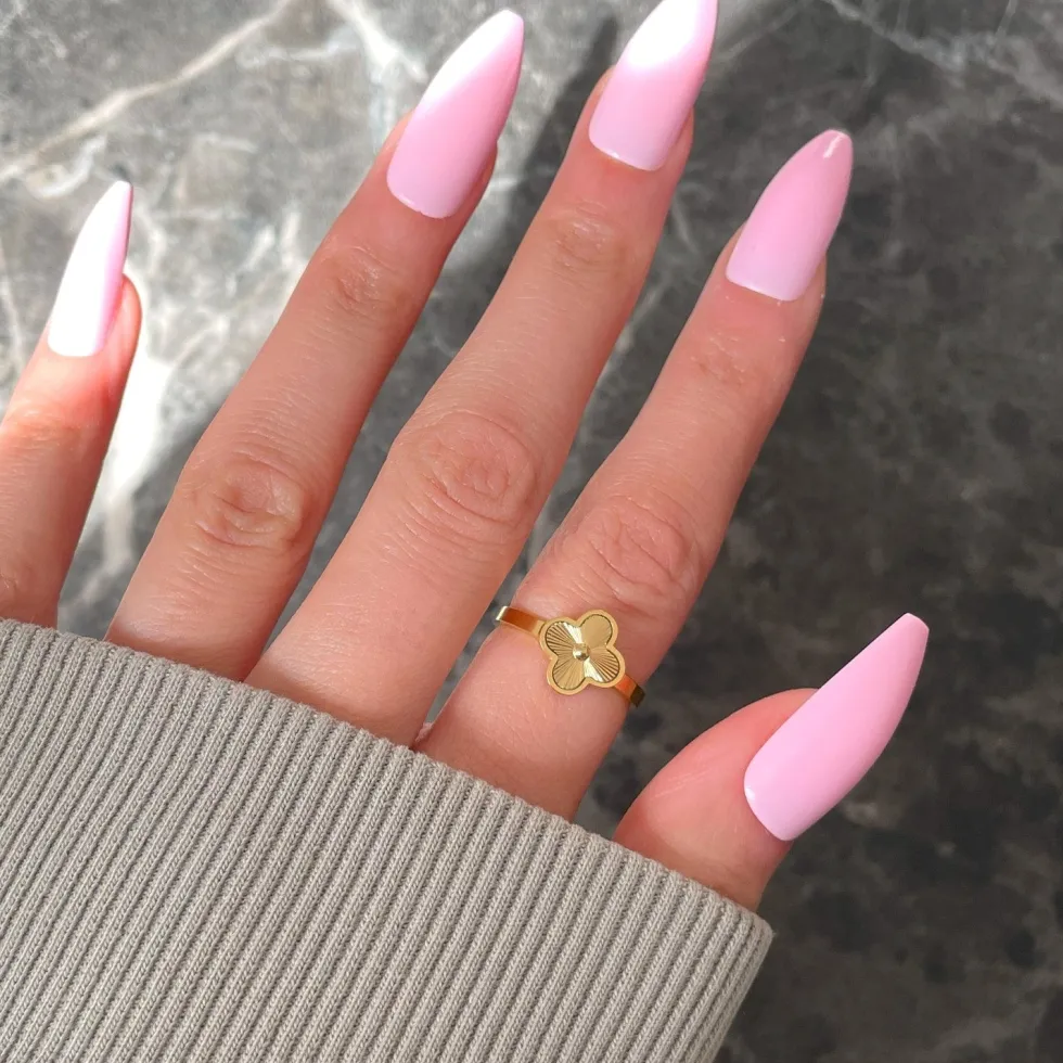 Shine Clover Ring | 18K vergoldet