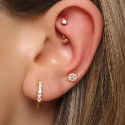 Shine Flower Piercing | Titan