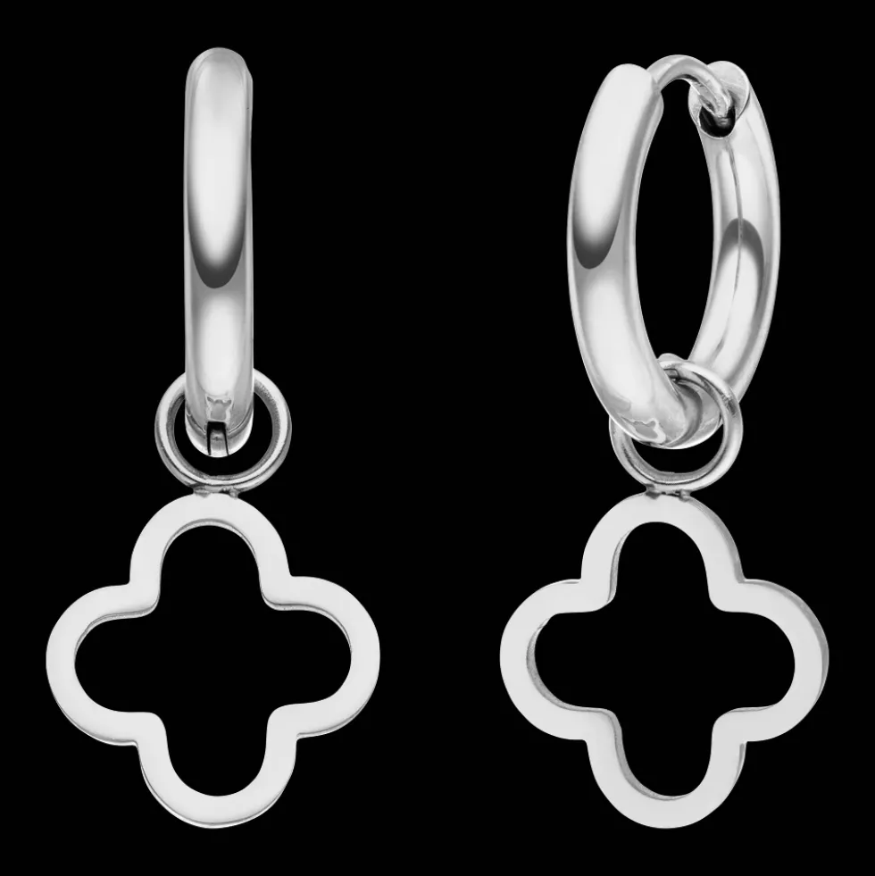 Simple Clover Ohrringe | 18K vergoldet