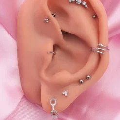 Simple Dot Piercing | Titan