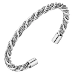 Twist Armreif | 18K vergoldet