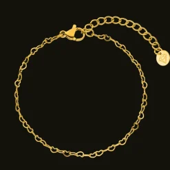 Unlimited Heart Fußkette | 18K vergoldet