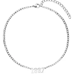 Year Fußkette | 18K vergoldet